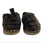 Toms (8.5) Womens Brown Jacquard Floral Lace Espadrille Slip On Flats Photo 4