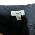 Vince Belted Cropped Trouser Pants Navy Blue Size 4 Photo 7