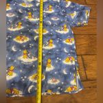 Disney  Scrub Top, POOK & FRIENDS - YOU CAN LEAN ON ME, Blue V-Neck, 2 Pockets XL Photo 3