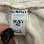 Old Navy  Women’s White Wide-Leg Linen-Blend Pants Size XXL Pool Beach Photo 3