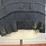 Proenza Schouler  Black Clip Dot Sleeveless Top Photo 4