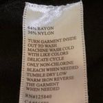 Intermix  Women's Black Crew Neck Sleeveless Pullover Sports Blouse Top Size S Photo 3