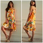 Anthropologie Daily Practice by  Frida Cross-Back Midi Dress Size XS Photo 1