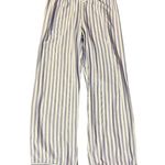 Rails Sleep Lounge Pants Womens Small Petite Blue Striped Rayon Pajama Bottoms Photo 2