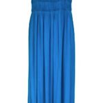 Bright Blue Spense Maxi Dress Size L Photo 0