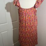 Francesca's Print Dress Size L Photo 3