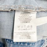 Free People  Little Daisies Button Front Light Denim Mini Skirt Women’s Size 6 Photo 8