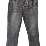 Judy Blue  Skinny Fit Capri Size 15/32 Button Up Stretch‎ Preppy Mom Modern NWT Photo 0