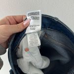 MOTHER High Rise Rider Skimp Jeans in Hue Are You 32 Blue Photo 11