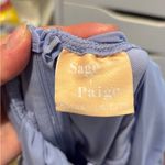 Elegant Ruched Dress in Lavender Purple Size XS Photo 6