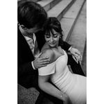 Dress the Population Bailey Off the Shoulder Body-Con Dress Off White XX-Large Photo 11