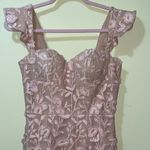 Jarlo London Women’s Jarlo Tootsie Bardot All Over Embroidered Lace Midi Dress Photo 5