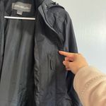 Eddie Bauer  Size XS Rain Coat in Black Photo 5