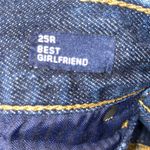 Gap Best Girlfriend Dark Denim Distressed Jeans Photo 2