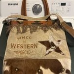 Large western tote bag Tan Photo 0