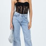 Princess Polly Rafferty Strapless Bodysuit Black Photo 1