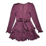 Saints + Secrets Wine Long Sleeve Mini Dress | U.S. Woman’s XSmall Photo 9