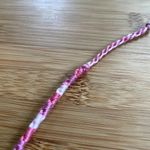 Handmade Veda Woven Bracelet anklet trendy comfortable tie embroidery thread woven gift Photo 1