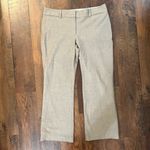 Loft ANN TAYLOR  beige The Julie Trouser, size 12P Photo 1