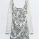 ZARA white lace mini dress Photo 0