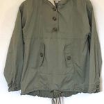 Mossimo Supply Co Army Green Pullover with Hood Photo 0