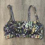 Lululemon Sz 6 Straight Up Workout Athletic Gym Yoga Lounge Floral Sports Bra Photo 8