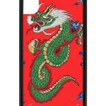 Wild Flower Red Dragon iPhone XR Phone Case Photo 0