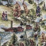 Karen Scott Vintage Tapestry Vest Sleeveless Button Front Size Large Photo 8