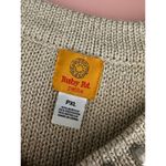 Ruby Rd NWT . Womens Sweater Size Petite PXL Gold Knit Beaded Sequin Pullover Photo 15