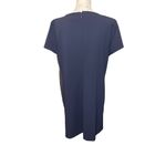 Tommy Hilfiger Tommy Hilfiger Scuba Crepe Pocket Shift Dress in Navy Size 16 Photo 1