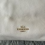 Coach Chalk White Pebbled Leather Lenox Satchel F59325 Photo 3