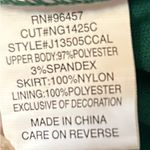 Christmas costume dress (Born Famous) size M Green Size M Photo 4