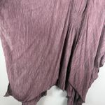 Torrid  Kimono Cardigan Women's OS Dusty Rose Smocked Open Toppe Butterfly Sleeve Photo 3