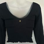 Spiritual Gangster Women's Sweetheart Ribbed Cropped Athletic Top XS Small NWOT Photo 5