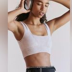 Free People  Movement Good Karma Bra in Ice Gray XS/S New Photo 0
