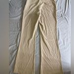 H&M Women's Khaki Tan Pleated Flare Leg Dress Pants Size 14 Photo 1