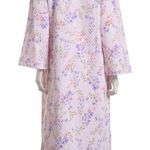 Brand New Miss Elaine Women's Size Medium White Floral Pink Lilac Robe Photo 0
