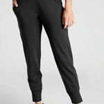 Athleta  High Rise Venice Jogger Pants Black Small Photo 0