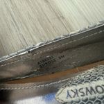 B Makowsky B. Makowsky BMROSE Snakeskin Print Ballet Flats Beige Studded Heel size 6 Photo 6