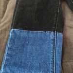 BLANK NYC Two Tone Raw Hem Jeans Photo 3