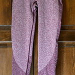 Gymshark  Flex Seamless Logo Waistband Contour Leggings Dark Ruby Marl Size Small Photo 0