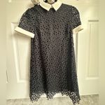 AQUA  Collared Lace Shift Dress Photo 2