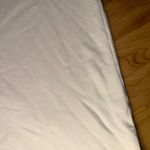 Bryn Walker  Cream Hooded Sweatshirt XL Made in USA 3/4 Dolman Sleeves Photo 8