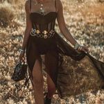 Nazausafashion Women New Style Of The Year Beautiful Dress Sexy Looking Style  Photo 2