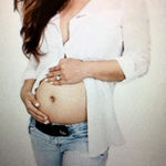 Maternity Belly band pant /belt extender Black Photo 0