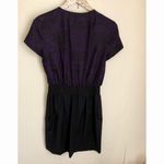 Dolce Vita silk & wool stretch dress Purple Photo 4