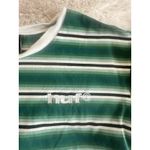 HUF Skater Streetwear Crew Neck Heavyweight Striped Tee Shirt Women's‎ M Size M Photo 8