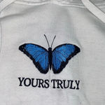 Butterfly hoodie White Size M Photo 2