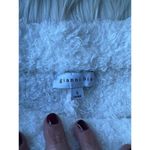 Gianni Bini Size Small White Fuzzy Wide-Leg Pants Photo 5