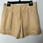 Diane Von Furstenberg  tan shorts size 2 Photo 0